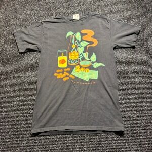 Fine‎ Southern Gentlemen Topo Chico Graphic T-Shirt Mens Gray Austin TX Print